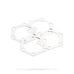 BBB BBS-130 Rotor 6-bolt Shimset-Zilver