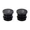BBB BHT-92S Carbon Stuurdoppen (2 Stuks)