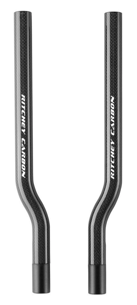 Ritchey S-bend Carbon TT Extensions-Zwart-340mm 1 Ritchey S-bend Carbon TT Extensions-Zwart-340mm