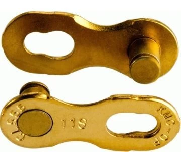 KMC Missing Link 11R 11sp (2 Sets)-Goud 1 KMC Missing Link 11R 11sp (2 Sets)-Goud