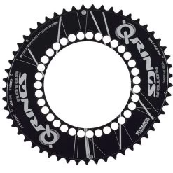 Rotor Q-ring Aero 130bcd Buiten Kettingblad-zwart