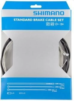 Shimano RVS MTB Remkabelset