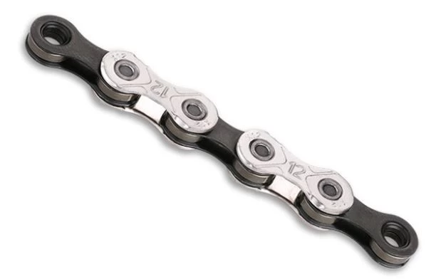 KMC X12 12sp Ketting-Zilver-Zwart 1 KMC X12 12sp Ketting-Zilver-Zwart