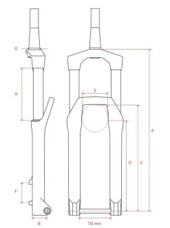 Dt-swiss DT Swiss F232 One 29 Voorvork-Zwart 5 Dt-swiss DT Swiss F232 One 29 Voorvork-Zwart -Fietscomponenten Winkel f232ochlpgos20217s 3 1