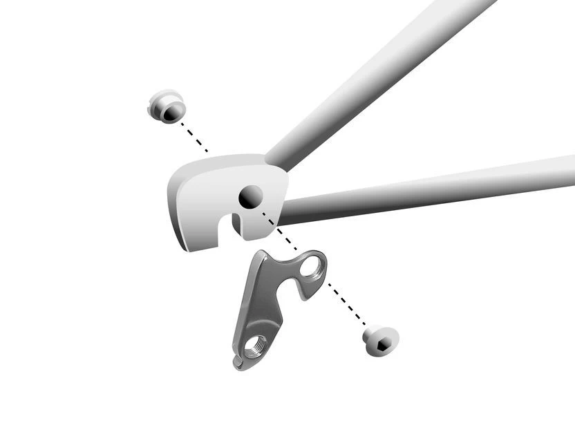 Math Salden GH022 Aluminium Derailleurhanger-Zilver 3 Math Salden GH022 Aluminium Derailleurhanger-Zilver - Image 3