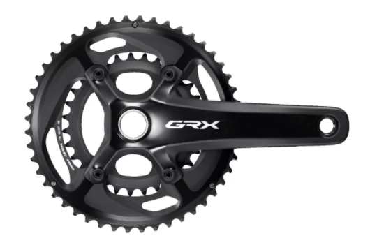 Shimano GRX FC-RX810 11sp Crankset-Zwart-172.5mm-48x31 1 Shimano GRX FC-RX810 11sp Crankset-Zwart-172.5mm-48x31