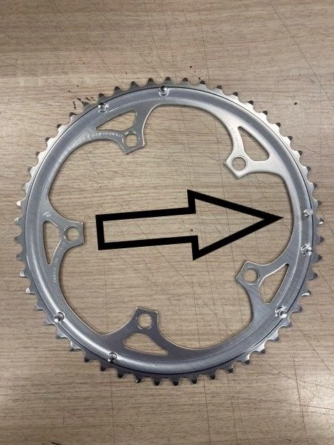 Campagnolo® Campagnolo Mirage Kettingblad 9sp-53T 2 Campagnolo® Campagnolo Mirage Kettingblad 9sp-53T - Afbeelding 2