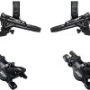 Shimano XT M8100 BL-M8100/BR-M8100 Schijfremset-voor & Achter