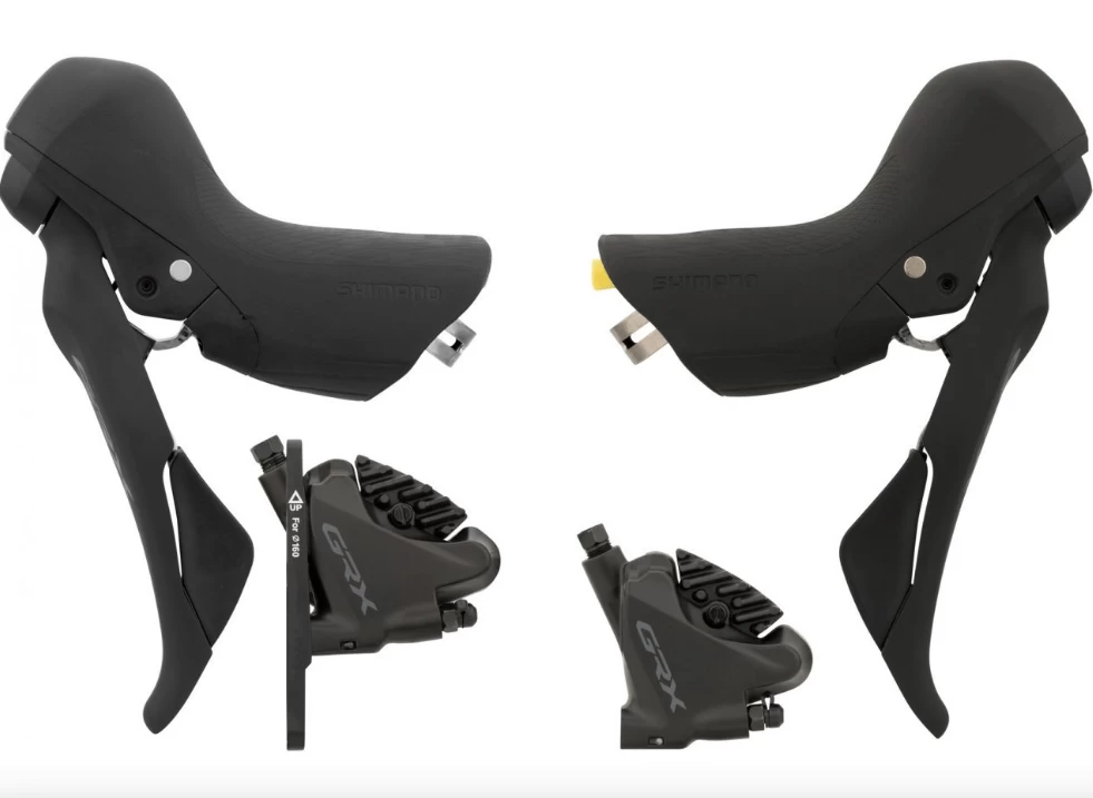 Shimano GRX RX400 STI Disc Shifterset Incl. Remklauwen 2x10sp 1 Shimano GRX RX400 STI Disc Shifterset Incl. Remklauwen 2x10sp