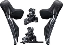 Shimano R8170 Disc Shifterset Incl. Remklauwen-2x12