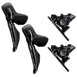 Shimano Dura Ace R9270 Di2 Disc Shifterset Incl. Remklauwen-2x12