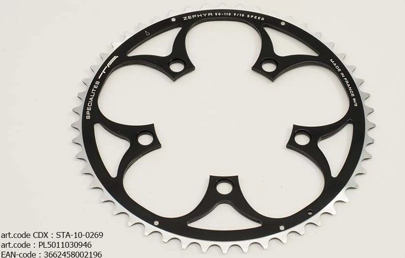 Specialites TA Zephyr Steek 110 Buiten (Shimano/SRAM Compact) Kettingblad 1 Specialites TA Zephyr Steek 110 Buiten (Shimano/SRAM Compact) Kettingblad