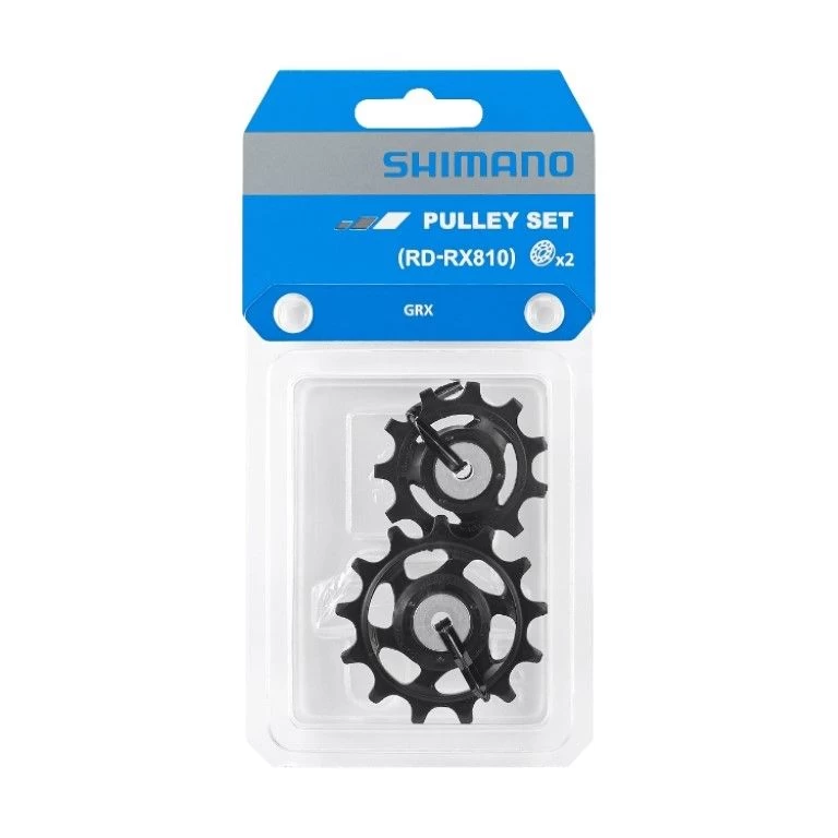 Shimano GRX RD-RX810 11sp Derailleurwieltjes-Zwart 2 Shimano GRX RD-RX810 11sp Derailleurwieltjes-Zwart - Image 2